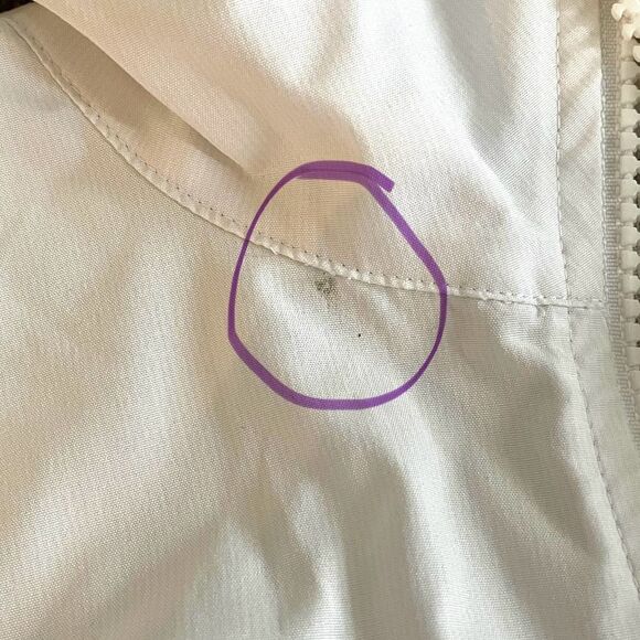 Lululemon Seek the Peak White Jacket - Size: 4 - Picture 11 of 16